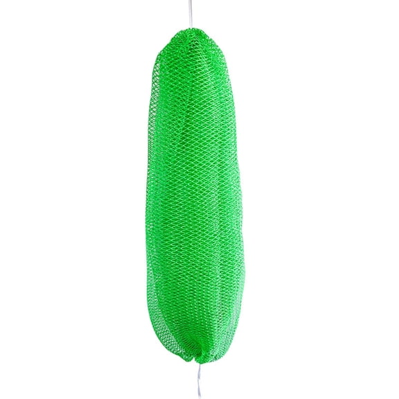 Drrntien Durability Body Scrub Mesh Sponges Stretchable Nylon Mesh Body Scrubber 70cm