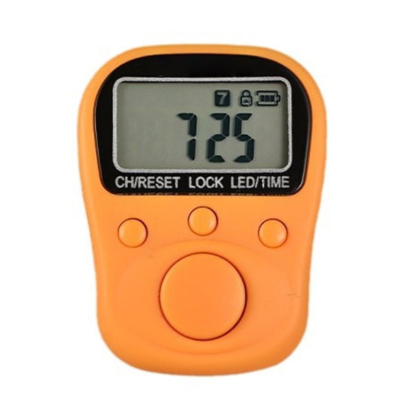 Drrntien Electronic Digital Finger Rings Tally Counter Handheld Knitting Row Counter