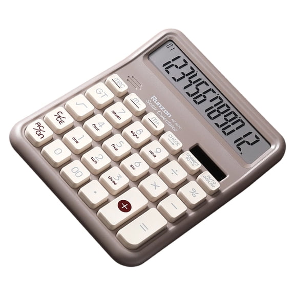 Drrntien Energy Saving Calculator With 12 Figure Display And Lightweight Portable Design