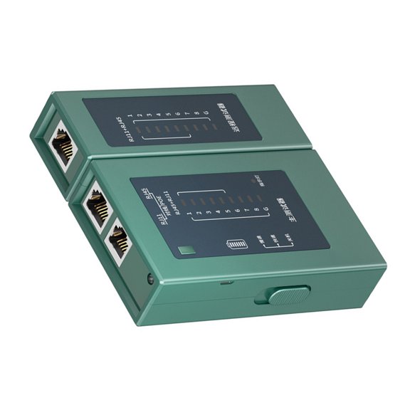 Drrntien Ethernet Cable Mapper and Telephone Continuitys Tester for RJ45 RJ11 RJ12 CAT5