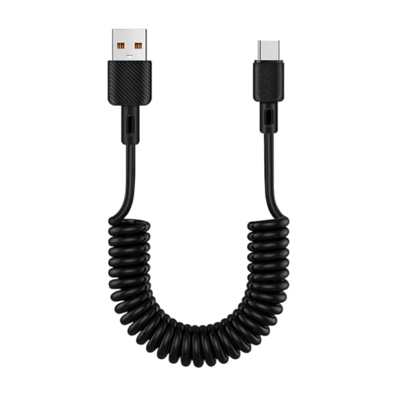 Drrntien Flexible USB to USB C Charging Cable Data Sync Wire 66W Efficient Power Delivery