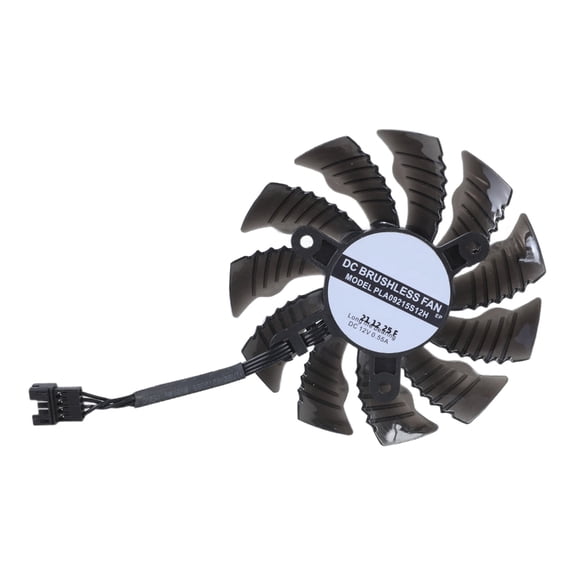 Drrntien GPU Cooling Fan Graphics Card Cooling Radiator T129215BU for 3070TI 3080 3090