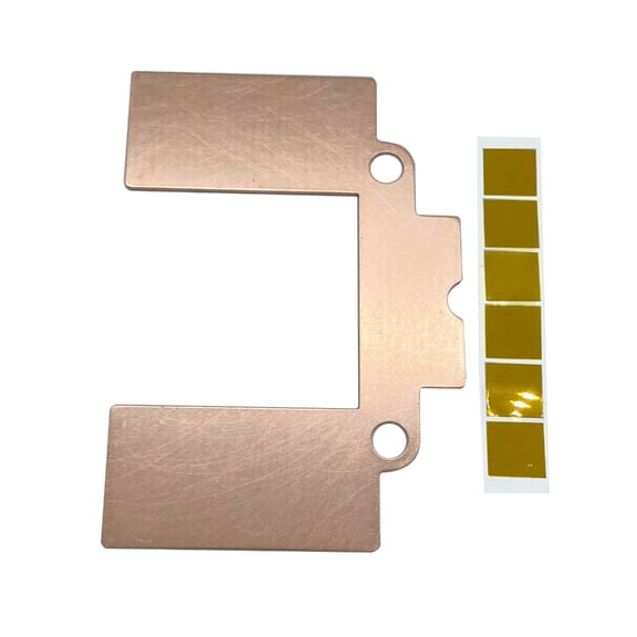 Drrntien GPU RAM Nickel Plated Copper Heatsink Graphics Card Memory Miner RTX 5600 5700XT