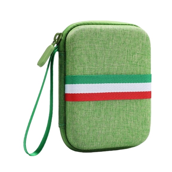 Drrntien Handbag with Pocket for Miyoo Mini+ RG35XX Plus RGB20S Console Storage Bag