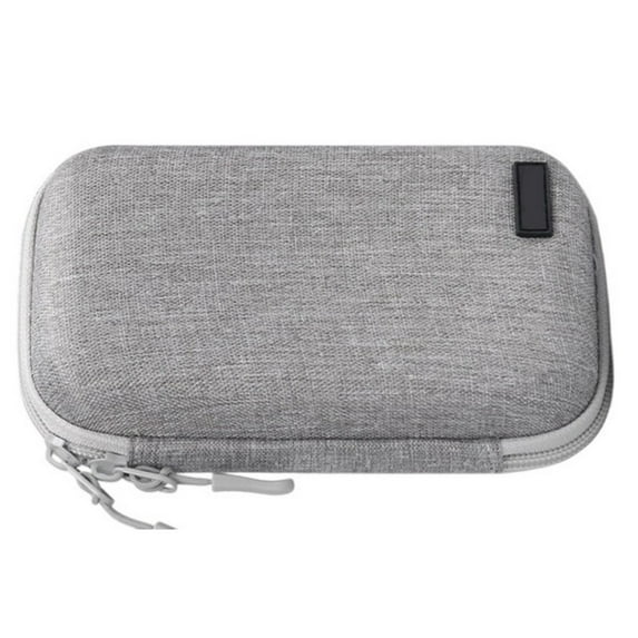Drrntien Hard Drive Carrying Case Storage Bag Multipurpose Carry Pouch Shockproof Travel Case Hard Drive Electronics Accessories