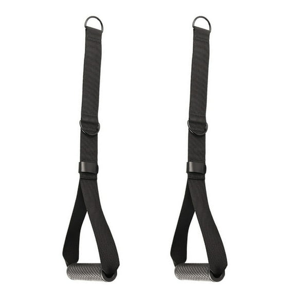 Drrntien Heavy Duty Exercise Handle, Cable Machine Attachments Resistance Band Handle Fitness Handle Bar Handle Cable Attachments
