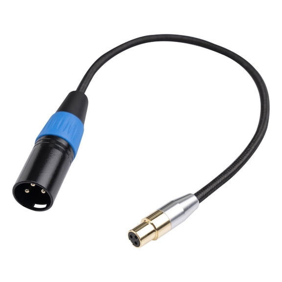Drrntien High Performances XLRs Interconnects Cord With Double Layer Shielding For AV Gear