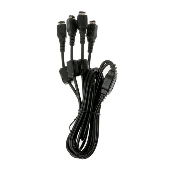 Drrntien High Quality Cinpel 4 Player Link Cable for Gameboy Advanced SP for GBA GBC SP