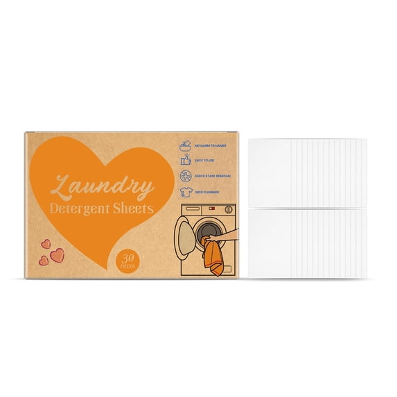 Drrntien Laundry Detergent Sheets,Laundry Sheets,Liquidless Laundry Sheets Detergent