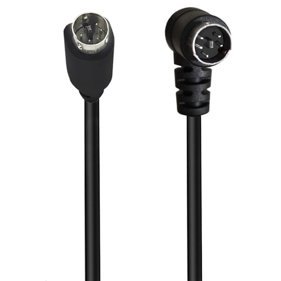 Drrntien Mini Din 5PIN Adapter Cable Excellent Electrical Conductivity 5Pin Male to Male