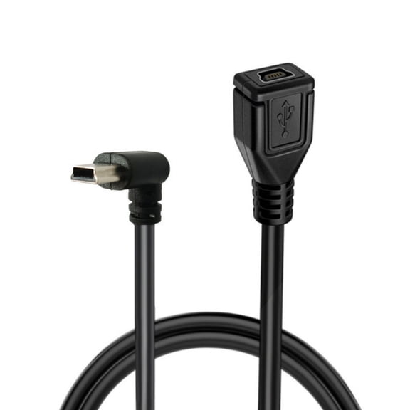 Drrntien Mini USB Male to Female Charging Cord USB Charging Cable Fast Data Transfer