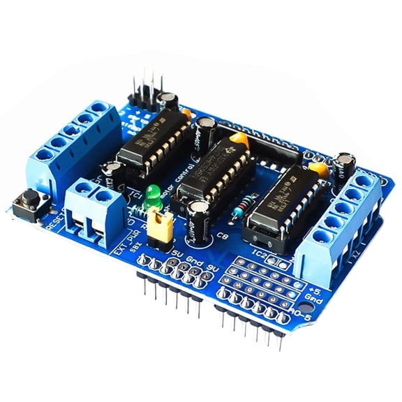 Drrntien Motor Drive Shield Expansion Board L293D Fits Duemilanove Mega- 2560 UNO
