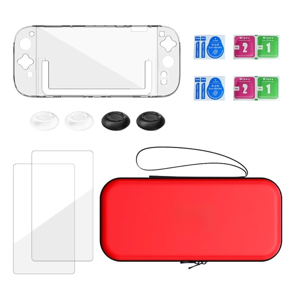 Drrntien Multiple Layer Case Controller Skin Screen Guard Joystick Covers Pack for NSW2