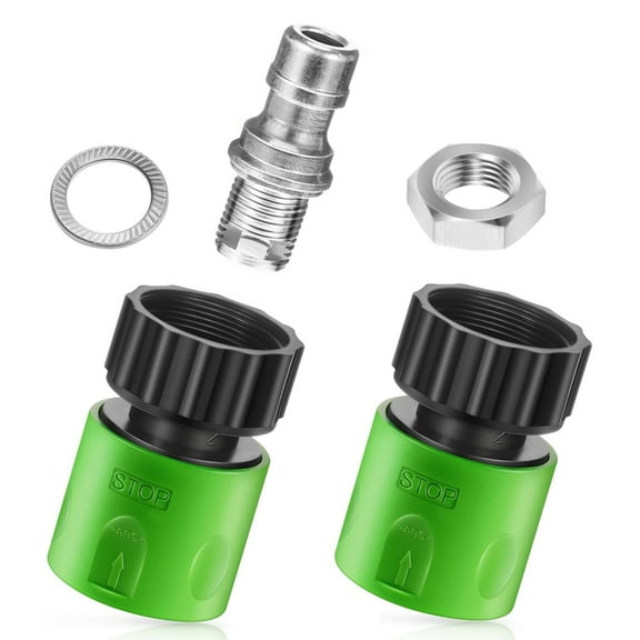 Drrntien Multipurpose Deck Washing Set for Riding Mowers Powerful Nozzle Sprays Lawn Tractor Deck Washing Accessories for Machine