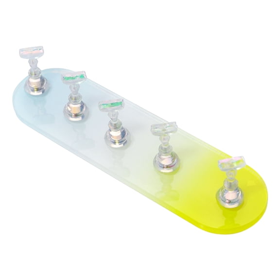Drrntien Nail Art Practice Stand Holder for Nail Tips Display Magnetic Nail Tips Holder