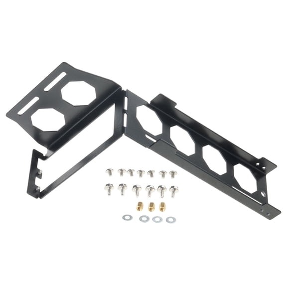 Drrntien PCI-E Riser Graphics Card Vertically Kickstand Base Vertical GPU Bracket Holder