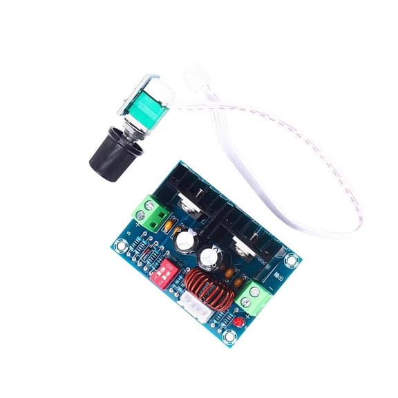 Drrntien Potentiometer Controlled Module 4V 40V Input 1.25V 36V Output 8A Capacity