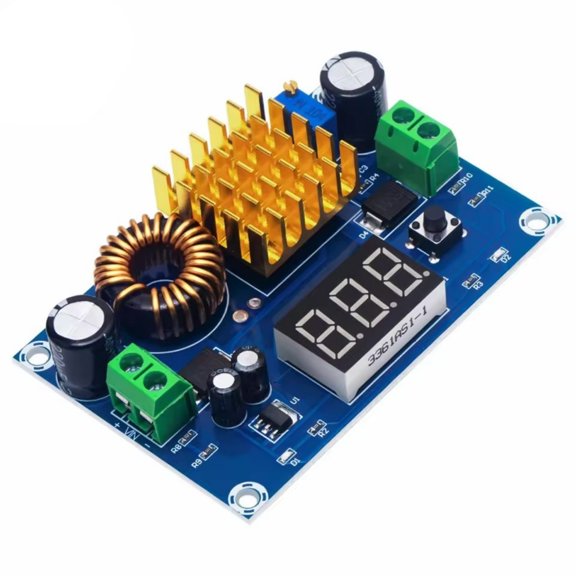 Drrntien Precise Adjustable Steps up Converters 4-35 v to 5 45V Digital Display Power Module