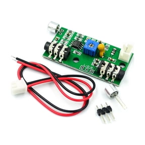 Drrntien Precise Gains Adjustable Mics Amplifier Module For Voice Recording Systems 3P Sync Port DC2.6-10V Operated Claritys Sound