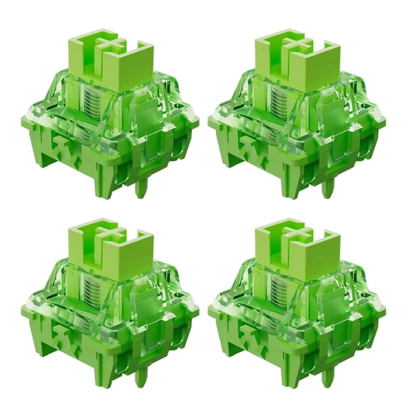 Drrntien Precise Magnetic Switches Green Dragon Pattern For Professional Typists And Gamers Gaming Keyboards With Quiet Operating
