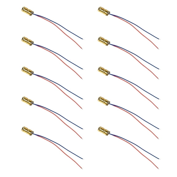 Drrntien Precise Red Dot Diode Circuit With Adjustable Beam Focusing 5V 3V Compatibility