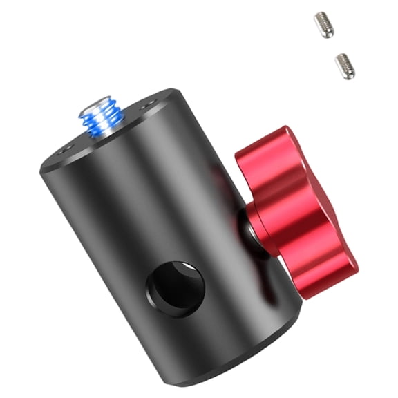 Drrntien Quick Release Aluminum Alloy Adapter Base 1/4 Thread/3 For Photography
