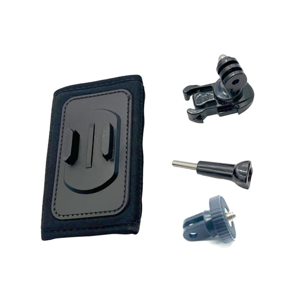 Drrntien Shoulder Mount Bracket For Sports Cameras Includes Rotating Adapter & 1/4 Screw