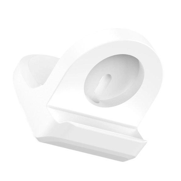 Drrntien Soft Silicone Smartwatch Charging Station Convertible To Desk Dock Secure Grip For Watch 8 Multiple Watch Size