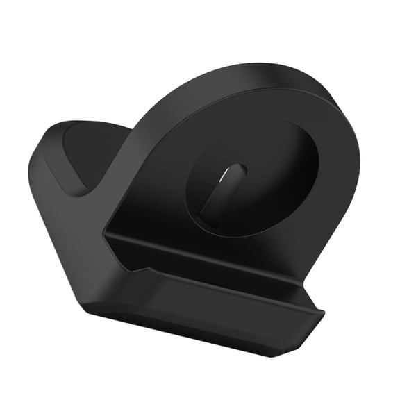 Drrntien Soft Silicone Smartwatch Charging Station Convertible To Desk Dock Secure Grip For Watch 8 Multiple Watch Size