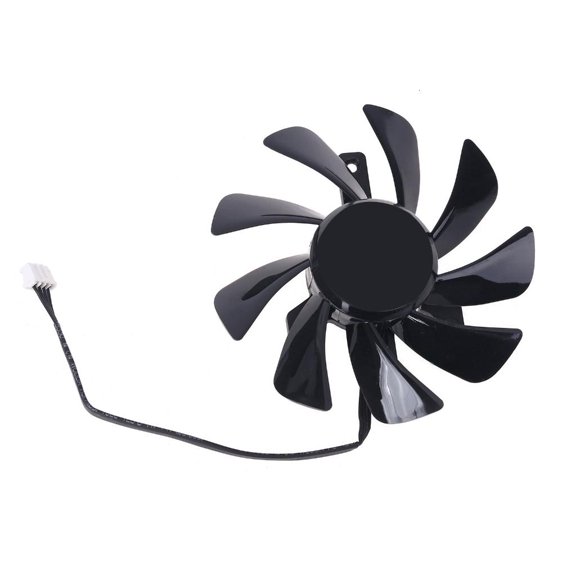 Drrntien T129215SU RX 570 470D GPU Cooler Video Card Fan for Sapphire Radeon ITX Graphics Cooling System Replacement