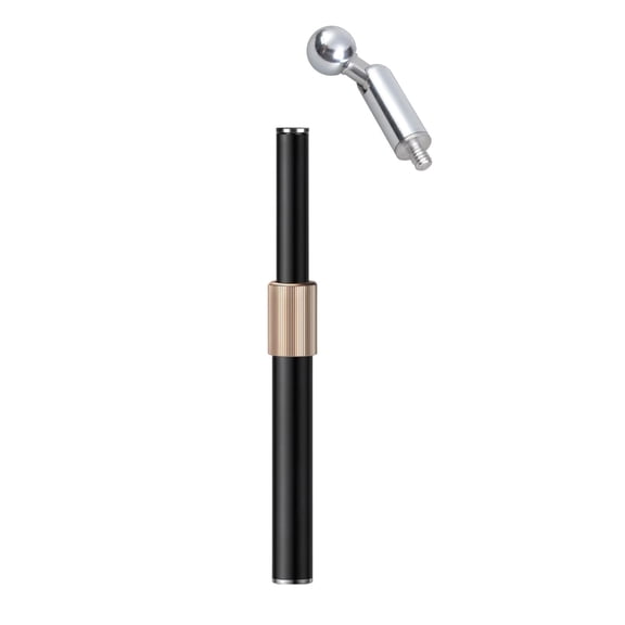 Drrntien Telescoping Iron Camera Mount With Adjustable Ball Head 1/4" Female Thread 27 45cm
