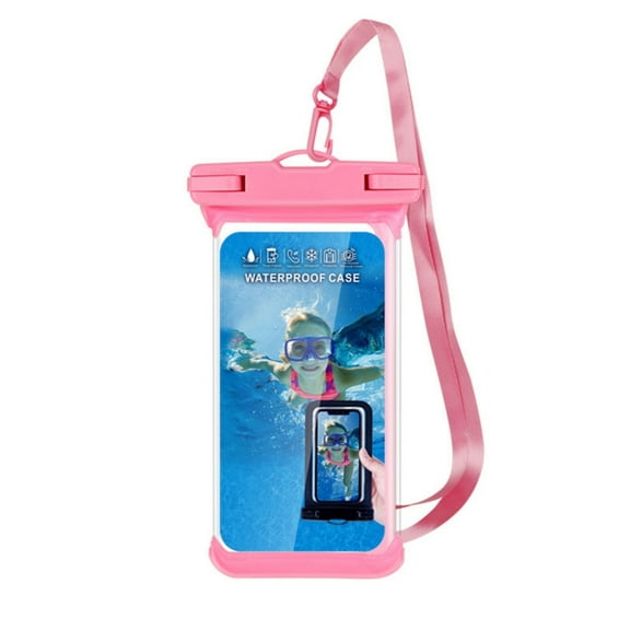 Drrntien Touchable Screen Compatible Mobile Phones Bag with Rope Phone Sealed Bag Case