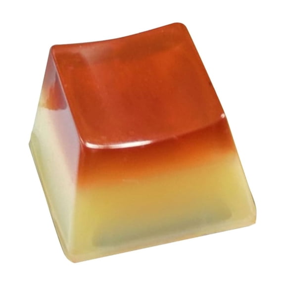 Drrntien Translucent 3D Jelly Drop Glues Resin Puddings Backlit Keycap Mechanical Keyboards