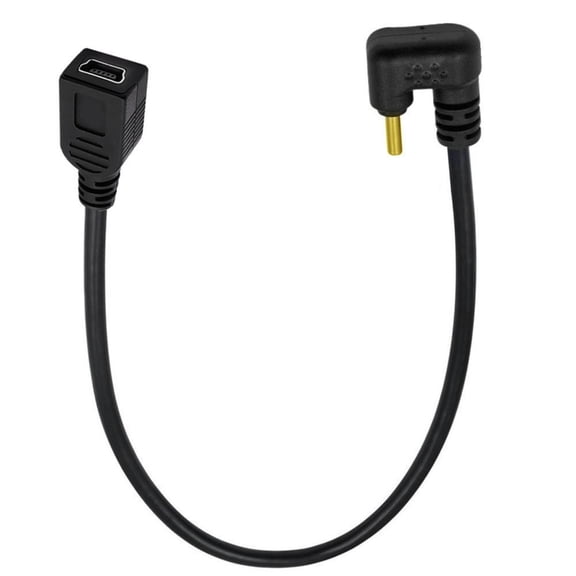 Drrntien USB C to Mini 5Pin USB Converters Cable 90 Degree Angle for Convenient Charging of Laptops Devices