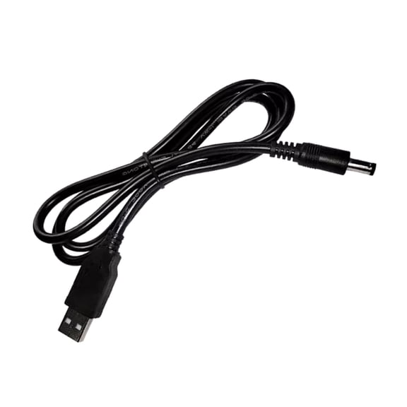 Drrntien USB Cable with 5.5x2.1mm Connectors for Multiple Devices Charging For Router LED Light Speakers Electronics