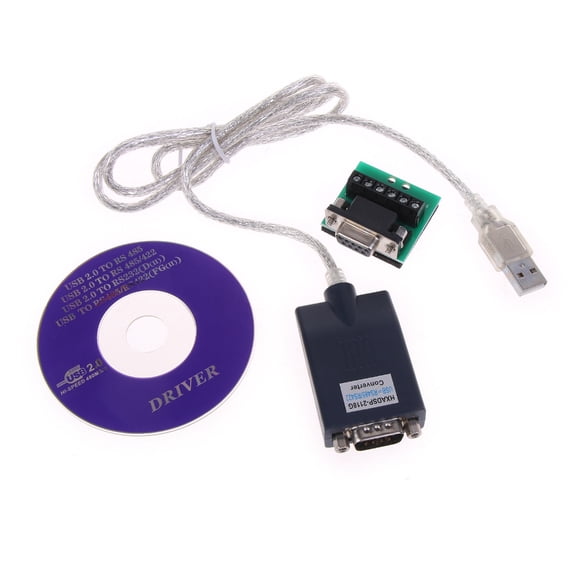 Drrntien USB to RS485 RS422 COM Port Serial PDA 9 Pin DB9 Cable Adapter support Windows7