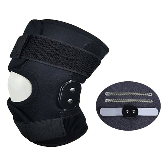 Drrntien Unisex Pressurized Knee Brace Knee Support with Side Stabilizer for Recovery Aid