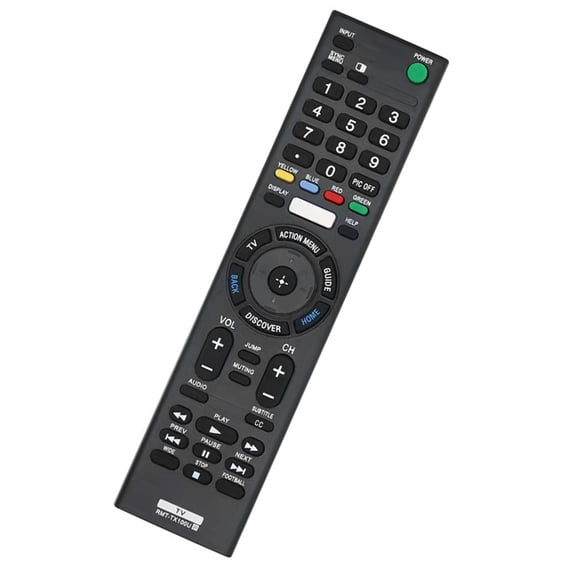 Drrntien Universal Replacement Remote For Televisions Programmed For All Models ABS Plastic Buttons