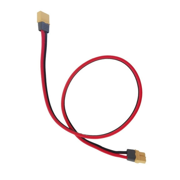 Drrntien XT60 Male to XT60 Female Connector with 12AWG Silicon Wire Extension Cable for RC Lipo Battery FPV Drone