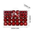 thumbnail image 1 of Drses‌‌ 100PCS Christmas Ornaments Christmas Tree Decoration Holiday Multiple Styles Ornaments For Christmas Trees Party Decoration, 1 of 5