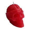 thumbnail image 1 of Drses‌‌ Aromatherapy Brain Burning Candle Art Halloween Candle Skull Head Brain Candle Gothic Gift, 1 of 6