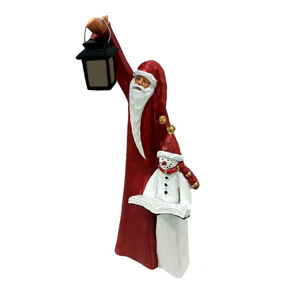 Drses Christmas Decoration Santa Claus And Snowman Indoor And Outdoor Dining Table Figurines