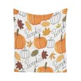 Drses‌‌ Halloween Blanket Thanksgiving Price Maple Leaf Pumpkin Print Blanket Holiday Gift ...