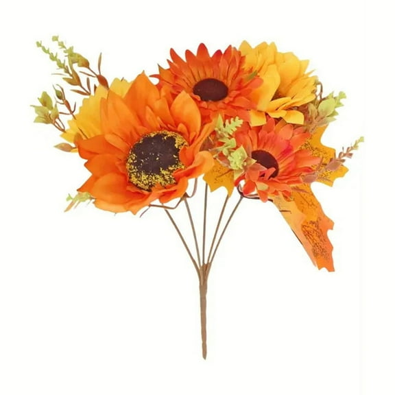 Drses Halloween Bouquet Thanksgiving Fall Pumpkin Bouquet Crosss Border Holiday Gifts Living Room Indoor Dress Up Christmas Decoration