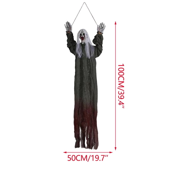 Drses‌‌ Halloween Decorations Horror Hanging Ghost Cape Creeping Ghost Ghost Festival Props