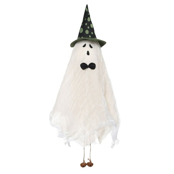 Drses‌‌ Halloween Decorations White Witch Ghost Hanging Ghost Wind Chime Ghost Festival Home Party Decoration Pendant