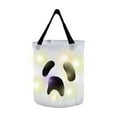 thumbnail image 1 of Drses‌‌ Halloween Ghost Festival Children's LED Light Candy Bag Ghost Bag Decoration Supplies Tote Bag, 1 of 6