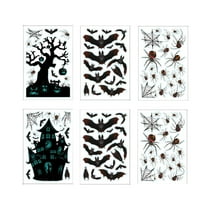 Drses‌‌ Halloween Removable Wall Stickers Horror Witch For Window Home Floor