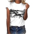 thumbnail image 1 of Drses Horse Lover T-Shirt Women Western Horse Gifts for Girls Western Funny Cute Animal Graphic Tees Short Sleeve Tops, 1 of 4