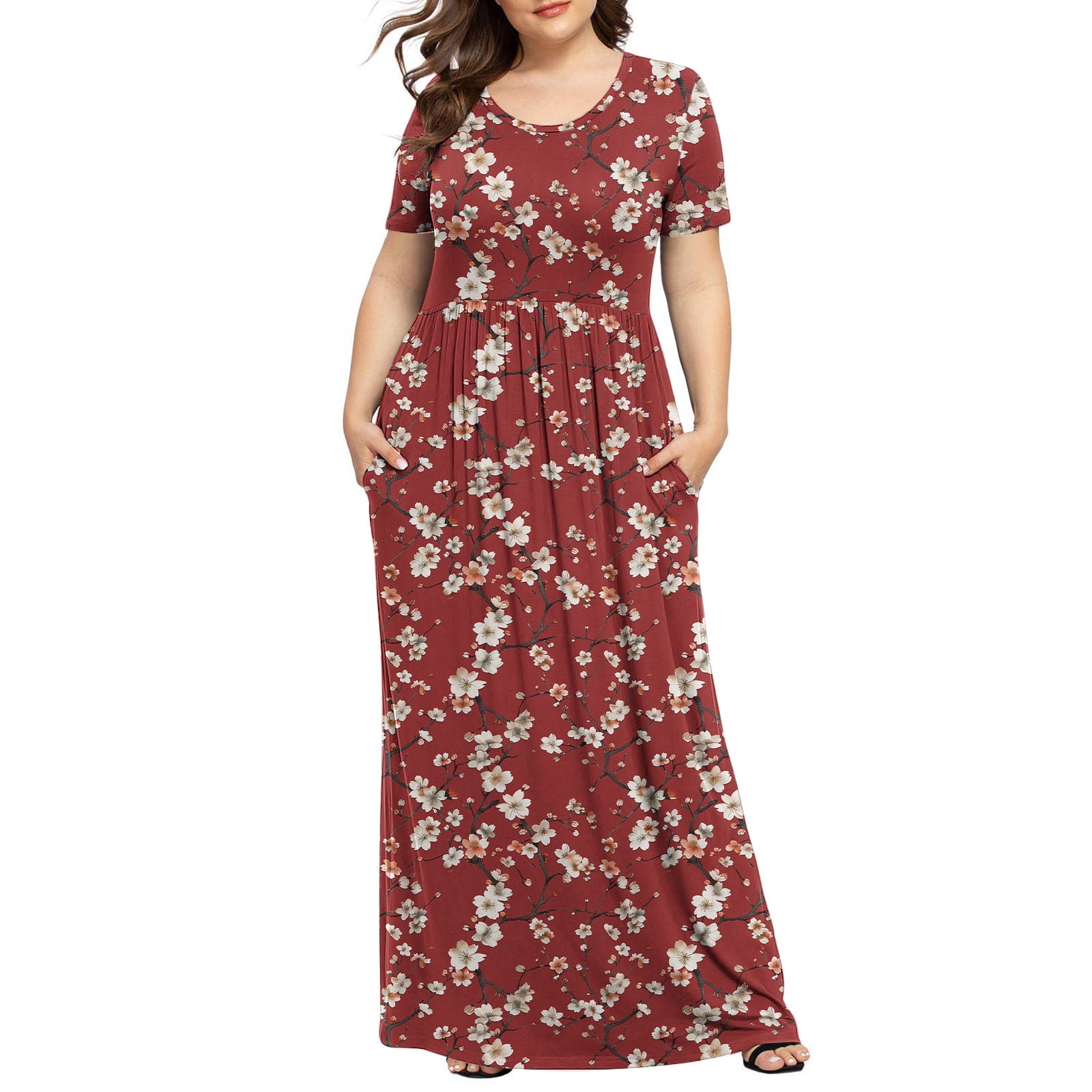 empire waist jersey dress Forest Green Wrap Front Empire Waist Maxi Dress – PinkBlush